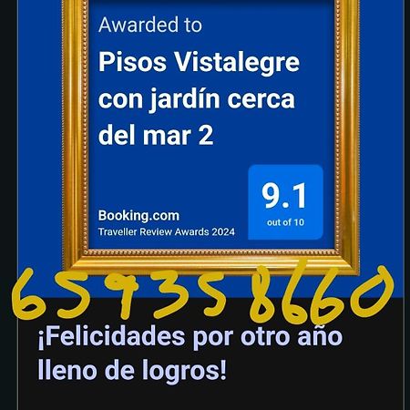 Pisos Vistalegre 2B Con Jardin Cerca Del Mar Apartment Sanxenxo Bagian luar foto